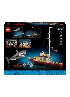 LEGO LEGO Ideas Jaws Building Set, Diorama Model Kit for Adults to Build, Features Shark & Orca Boat, plus Chief Brody, Hooper and Quint Minifigures, Movie Memorabilia Gift for Men, Women, Him or Her 21350  - Image 2