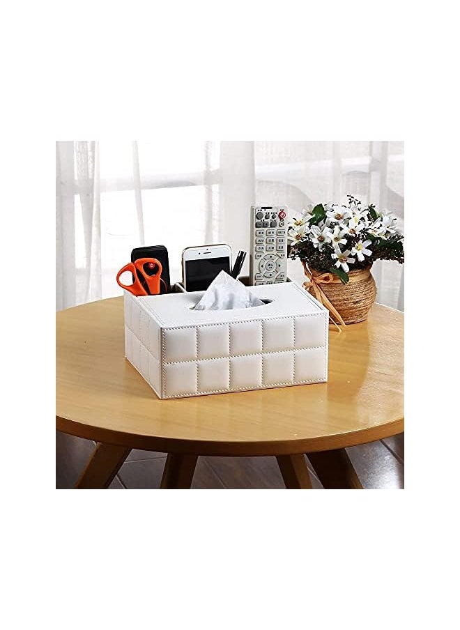 Pu Leather Rectangular Tissue Box White - pzsku/ZF816915AAD1C90458F14Z/45/_/1704174049/c61ad149-f559-4c35-968e-b39ed467d3e2