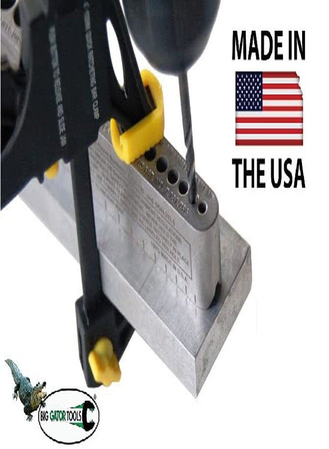 BIG GATOR TOOLS The Original V-DrillGuide®! Big Gator Tools STD1000DGNP Standard Drill Guide Sizes 1/8" - 3/8" - Image 3
