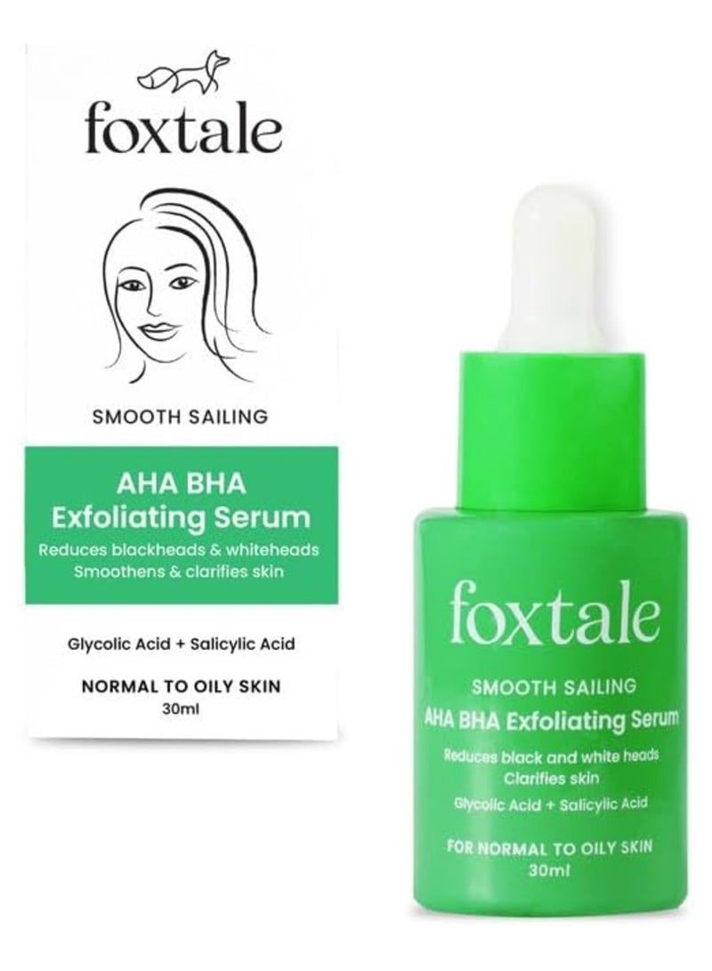 foxtale 2% Salicylic Acid AHA BHA Exfoliating Serum with Niacinamide, Fights Acne, Reduces Blackheads & Whiteheads, Reduces Excess Oil & Bumpy Texture, For Oily, Acne Prone Skin, Men & Women, 30 ml - Image 1