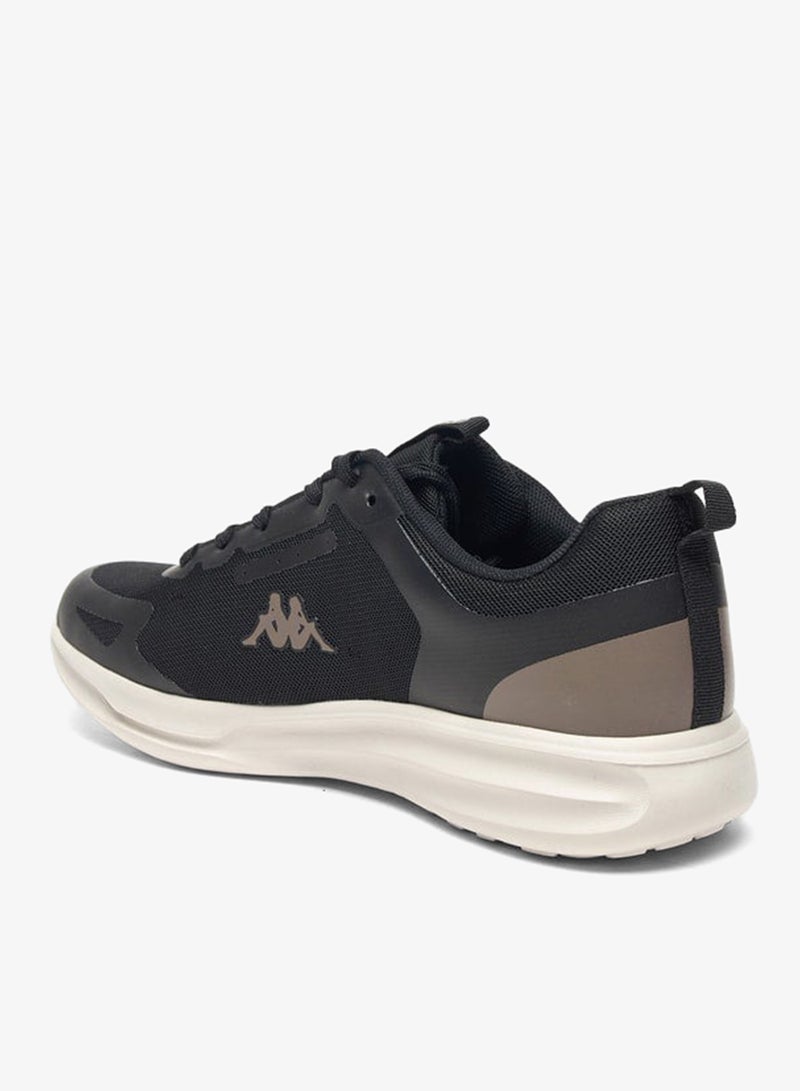 Kappa Men's Textured Sports Shoes with Lace-Up Closure - Image 2