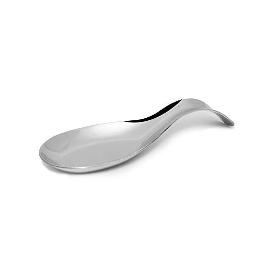 STEREN IMPEX Steren | Stainless Steel Serving Spoon Rest/Holder,Mirror Finish - Image 1