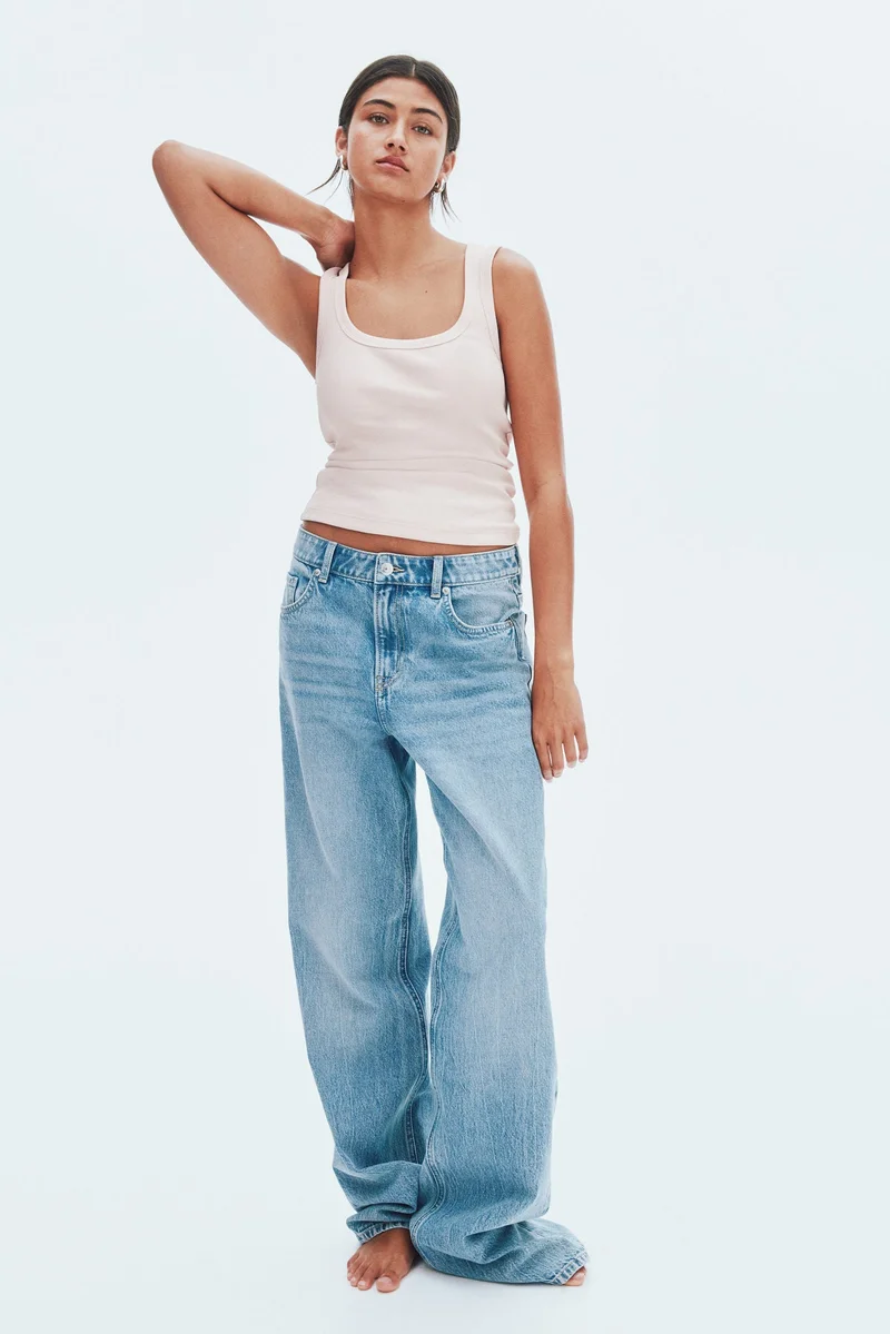 H&M Ribbed vest top
