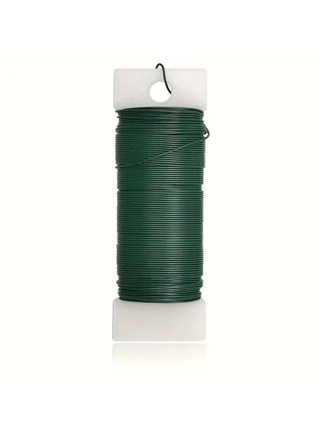 22 Gauge Florist Wire 38 Yards Green for Wreath Jewelry Crafts - Image 4