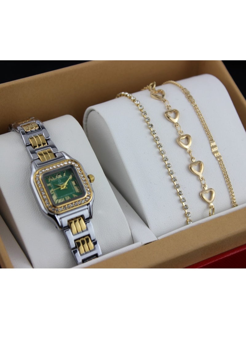 Reclaim with Argireline Women's evening watch set 