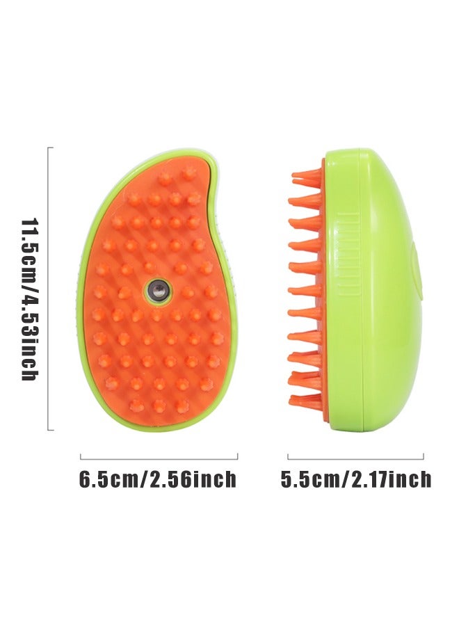 Cat Steam Brush, 3 in 1 Pet Steamy Brush, Silicone Grooming Comb with Steam, Pet Hair Remover Misting Comb for Indoor Cats Dogs ﻿ - Image 2