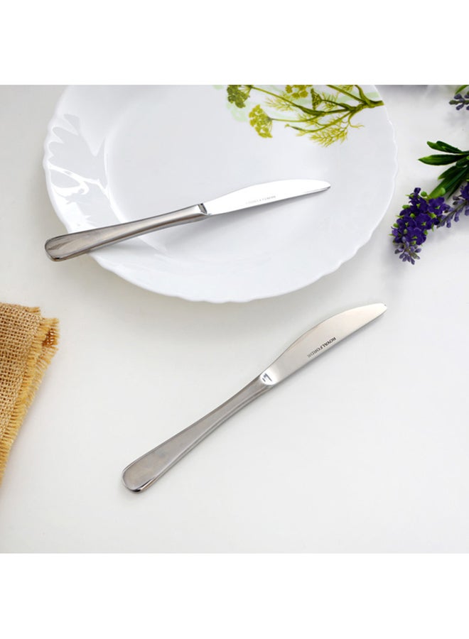 Royalford 2-Piece Table Knife Set Silver - Image 5