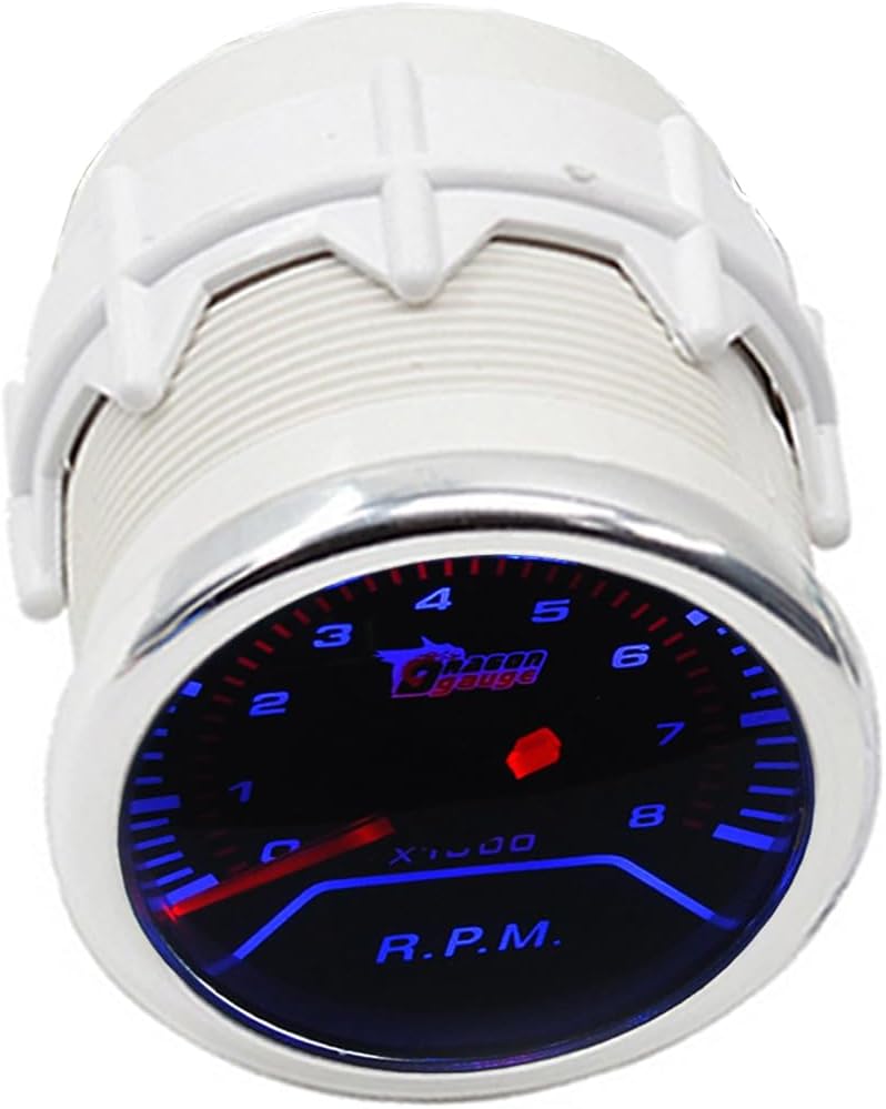 E Support Car 2" 52mm Tacho Gauge Meter Kit RPM Automotive - Image 1