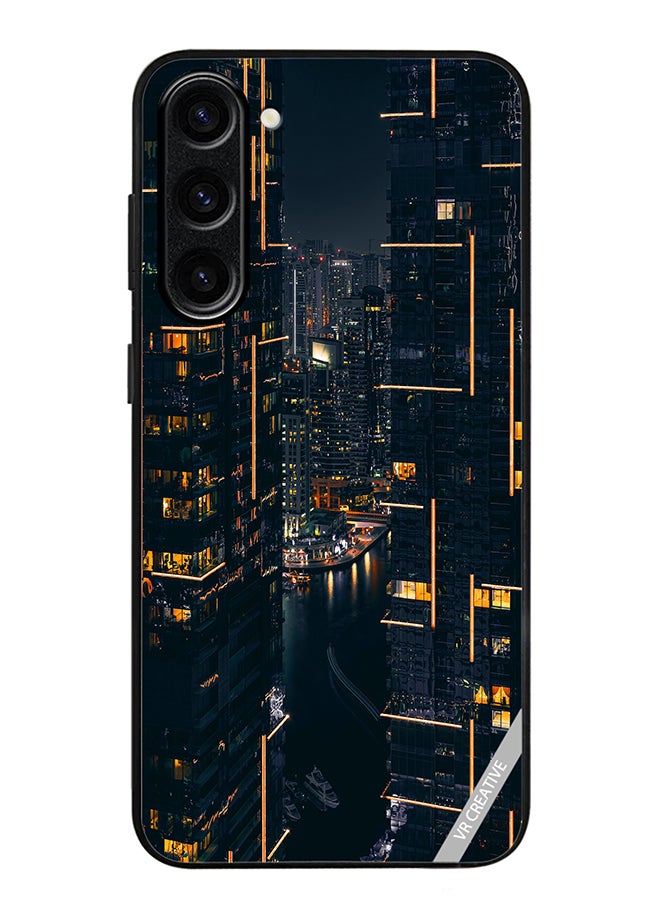 VR CREATIVE Protective Case Cover For Samsung Galaxy S23 FE Building View Design Multicolour - Image 1