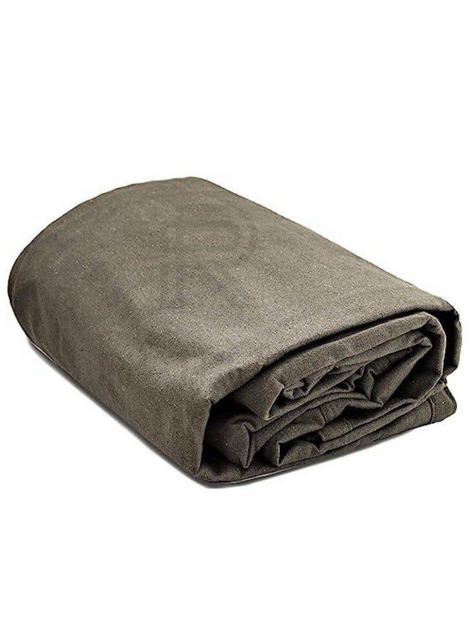 RK TRENDS RK Trends Canvas Waterproof Tarpaulin - Heavy-Duty Outdoor Protection for All Weather Conditions (7.5Ft x 9Ft)  - Image 1