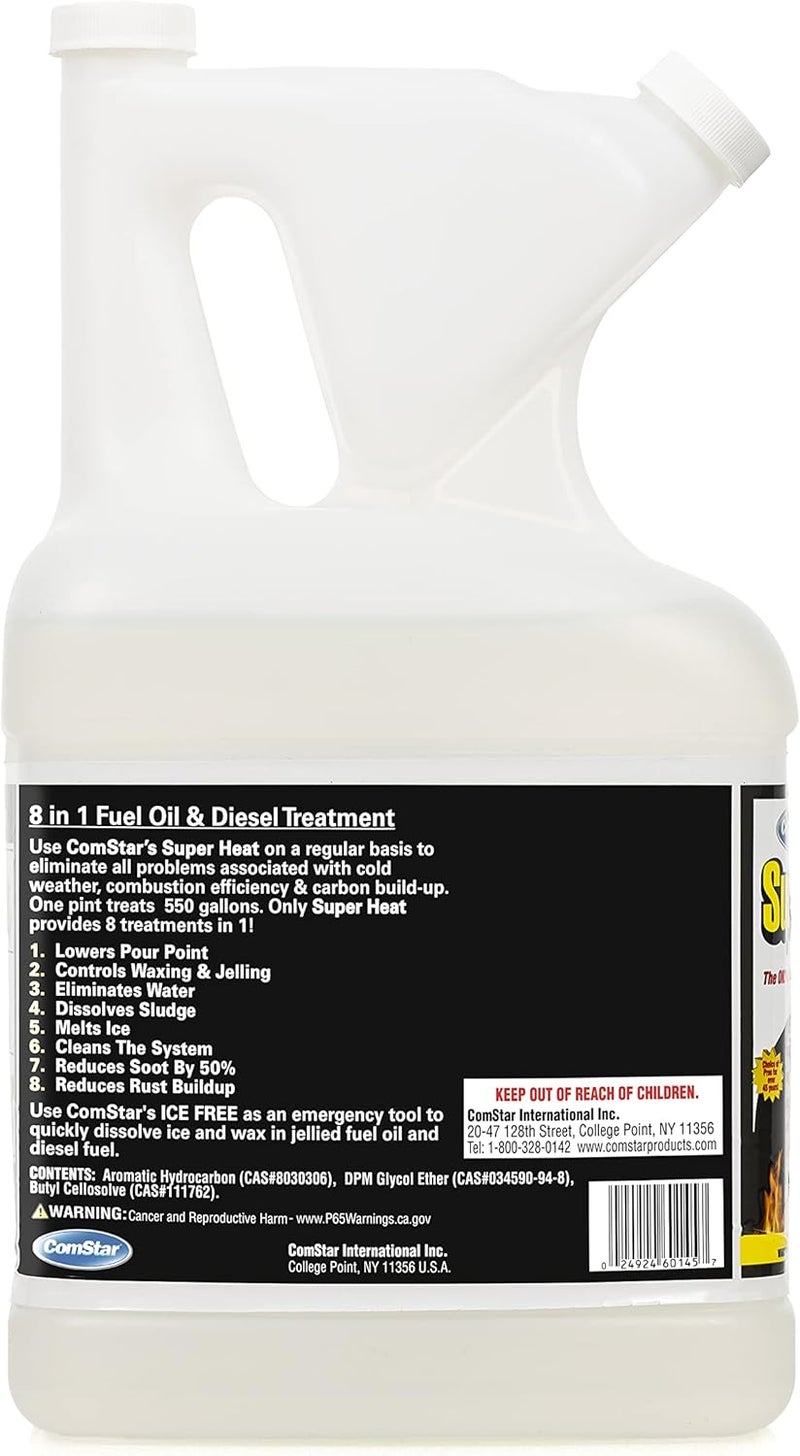 Comstar Super Heat 8-in-1 Fuel Oil Treatment - 1 Gallon - Image 2
