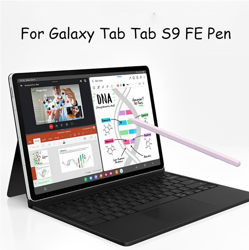 كاوشونغ قلم ستايلس Galaxy Tab S9 FE لجهاز Samsung Galaxy Tab S9 FE / S9 FE+ بديل لجهاز Samsung Galaxy Tab S9 FE / S9 FE+ / S9/S9 FE Plus / S9 S Pen (بنفسجي)، CX_TabS9 FE_Pen_FZi_2pcs - Image 3