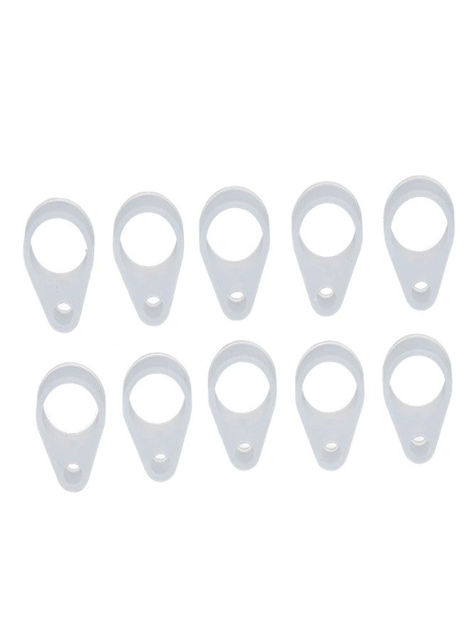 CABE 10pcs Professional BTE Hearing Aid Clip Adapter Retainer Clip Silicone Store For The Elderly - Image 1