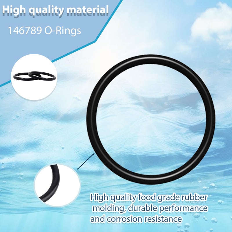 ANTDM 146789 O-Rings for Specific Moen Single-Handle Lever Kitchen Faucets (2 Sets, 4 orings) - Image 2