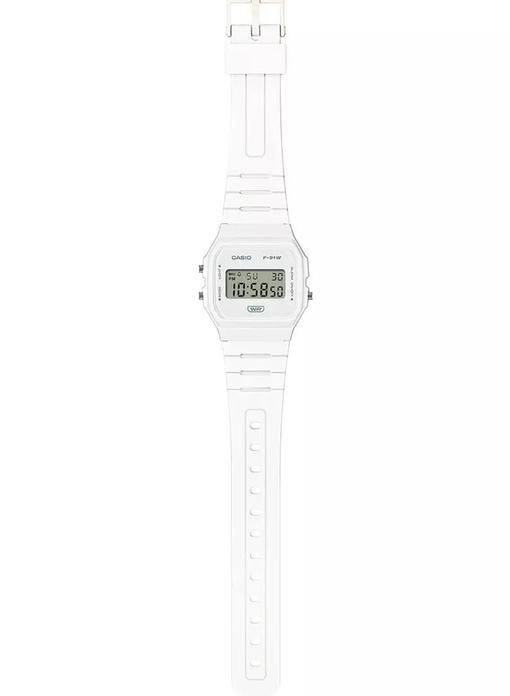 CASIO Vintage Unisex Watch F-91WB-7ADF - Image 2