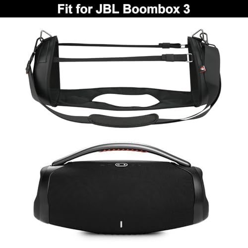 TXEsign Travel Carrying Case for JBL Boombox 3, Waterproof Portable Speaker Case with Shoulder Strap - Image 2