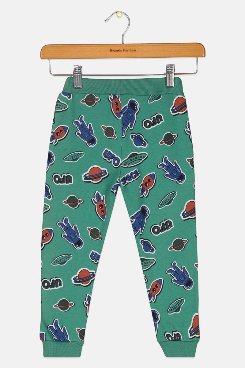 NAME IT Toddlers Boy Graphic Print Jogger Pants, Multicolor - Image 2