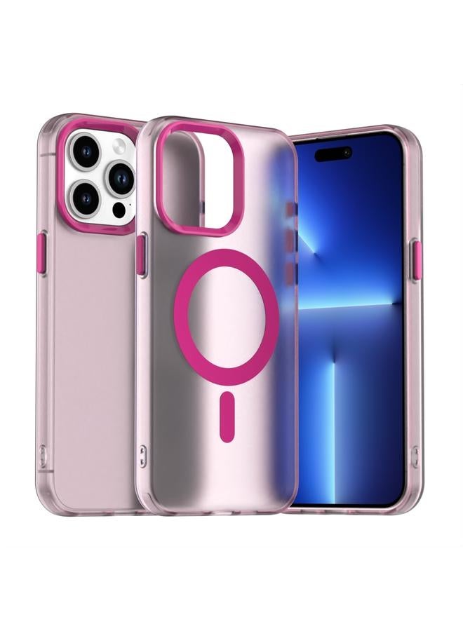 اس-توب جراب لهاتف iPhone 15 Pro Max من Candy Magsafe PC Hybrid TPU - Image 1