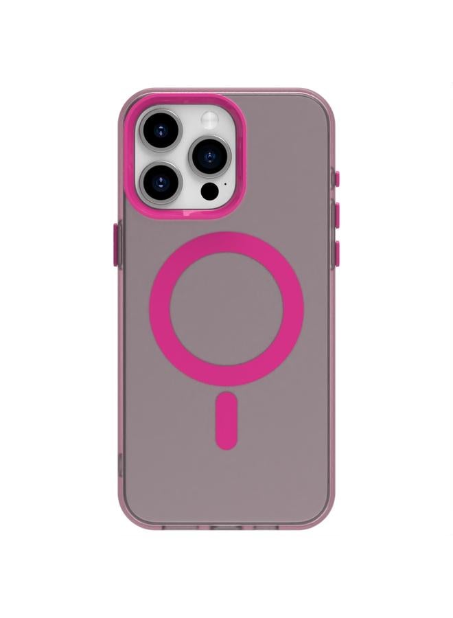 اس-توب جراب لهاتف iPhone 15 Pro Max من Candy Magsafe PC Hybrid TPU - Image 2