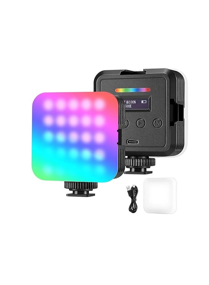 نيوير ضوء فيديو مغناطيسي RGB61 – ضوء LED صغير بكامل الألوان 360° للكاميرا - Image 1