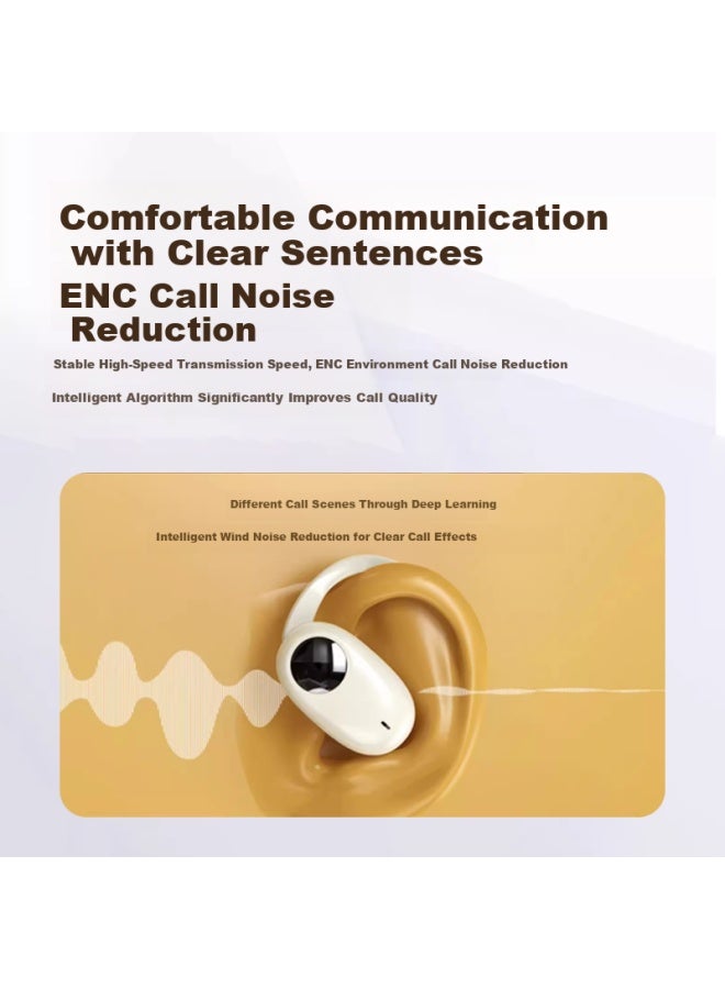 Greatwall Bluetooth Earphones Bone Conduction Concept Hanging Ear Style True Wireless Non-in-ear Open Sports Running Call Noise Reduction Long Battery Life Suitable For Huawei - Image 2