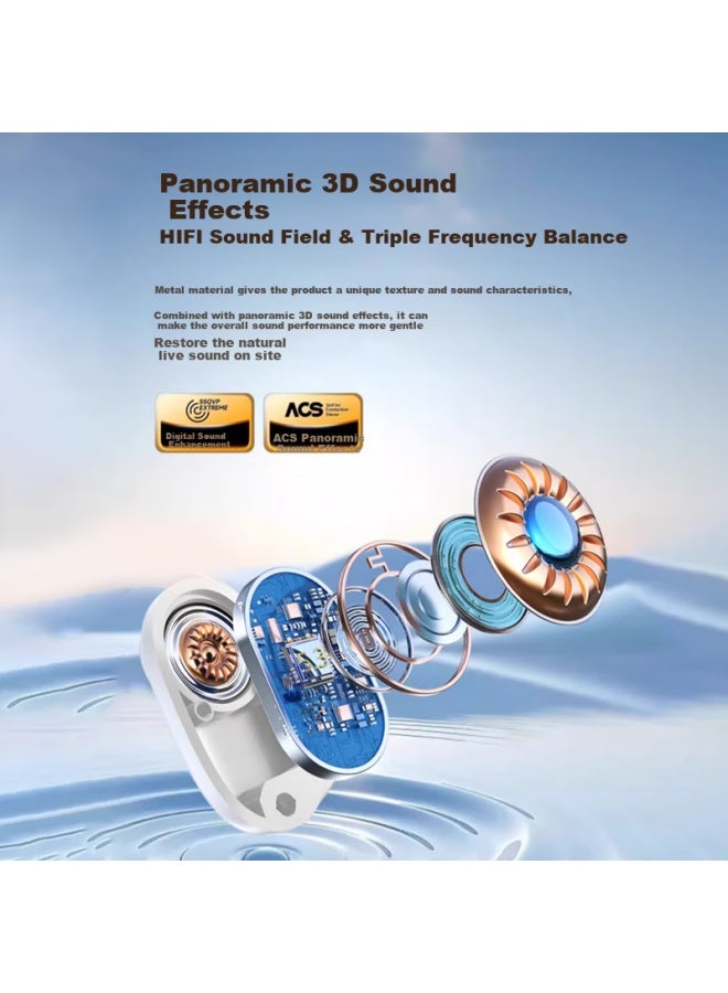 Greatwall Bluetooth Earphones Bone Conduction Concept Hanging Ear Style True Wireless Non-in-ear Open Sports Running Call Noise Reduction Long Battery Life Suitable For Huawei - Image 4