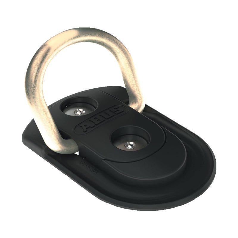 أباس مرساة جدارية وأرضية من Abus 82211 Wba 60 - حماية ضد السرقة للدراجات والدراجات النارية - مرساة تثبيت مصنوعة من الفولاذ الخاص بمستوى أمان 10 أسود - Image 1