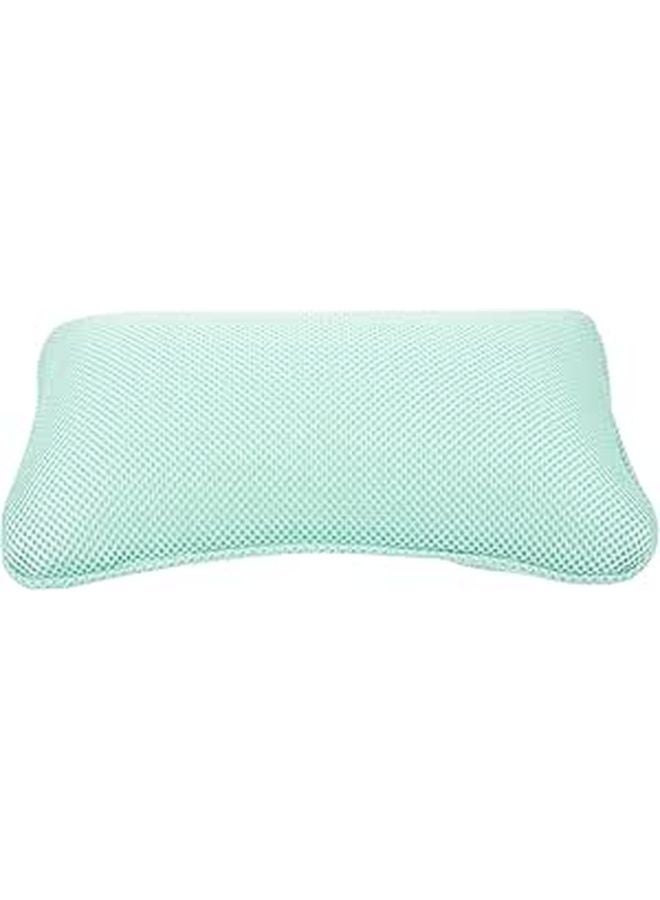 Non Slip Bathtub Pillow for Neck Support Washable Mesh Cushion Random Color - Image 1
