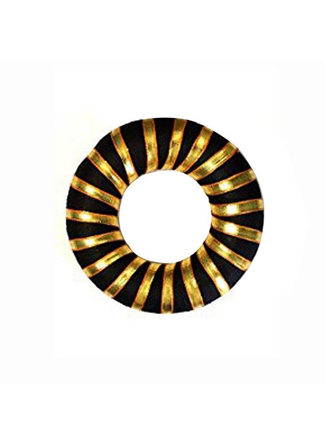 PMW إكسسوارات الشعر كعكة الشعر بهاراتناتيام كعكة شعر بلاستيكية سوداء للنساء إكسسوارات الرقص الكلاسيكي - Image 1