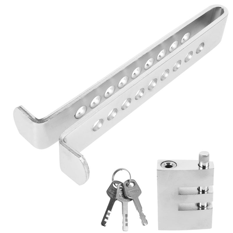 Ciieeo Adjustable U Shaped Anti Theft Clutch and Brake Pedal Lock for Cars - Image 2