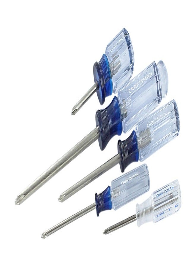 كرافتس مان طقم مفكات براغي فيليبس من كرافتسمان 9-47139، 5 قطع - Image 2