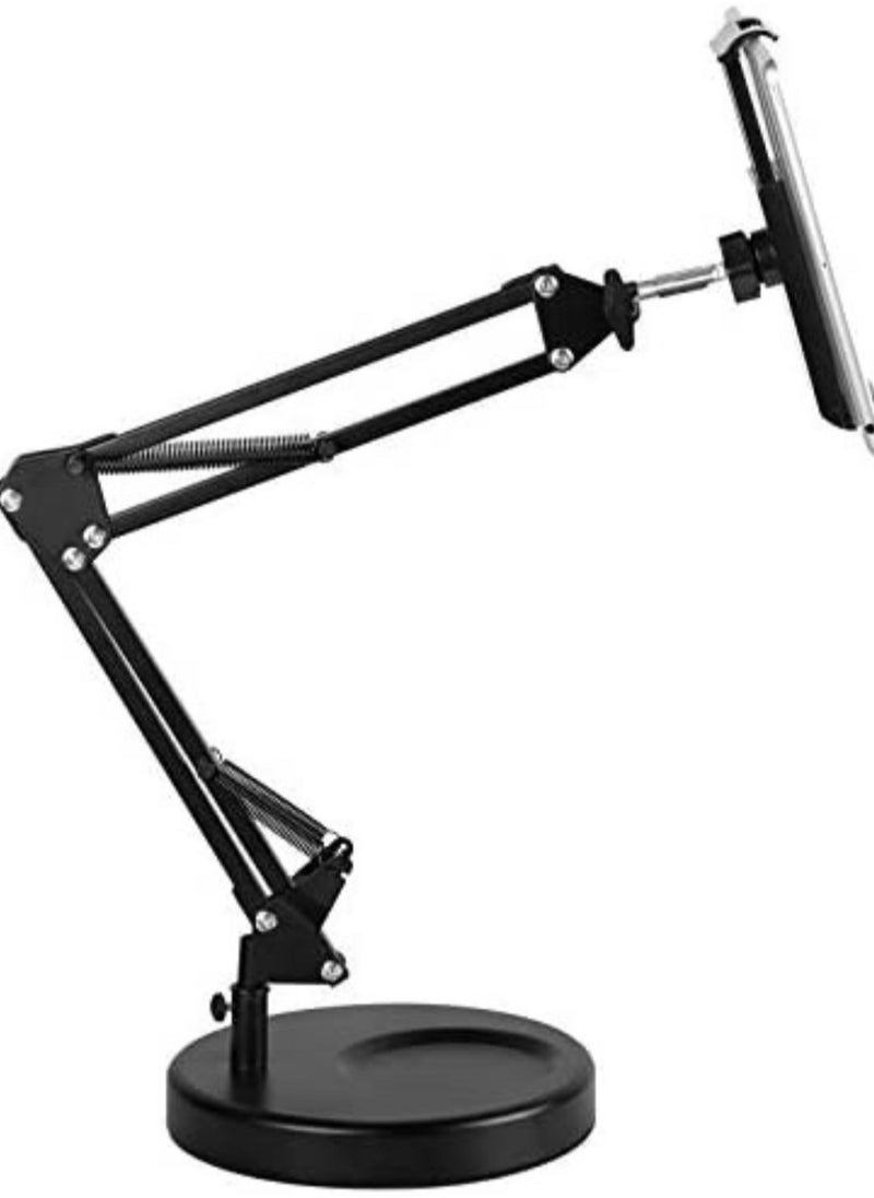 ELTRAZONE Best Flexible Long Arm Tablet PC Holder 360° Rotating metal Desktop Stand bedside phone holder - Image 1
