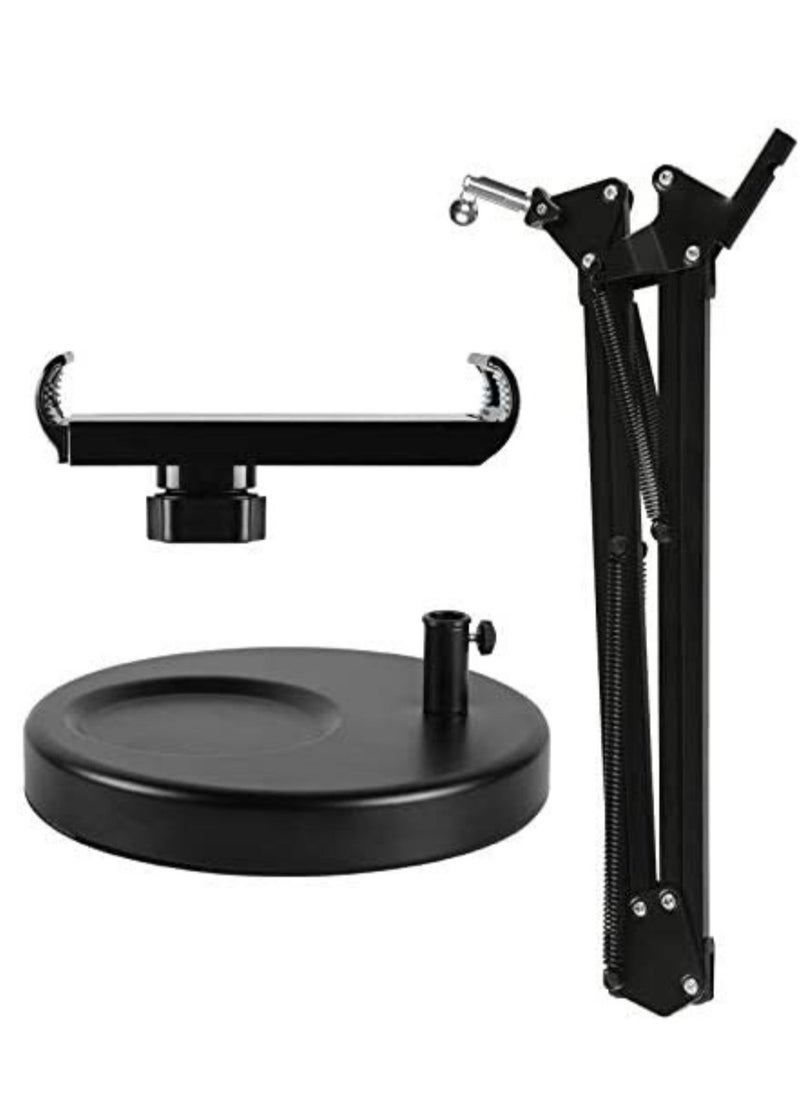 ELTRAZONE Best Flexible Long Arm Tablet PC Holder 360° Rotating metal Desktop Stand bedside phone holder - Image 2