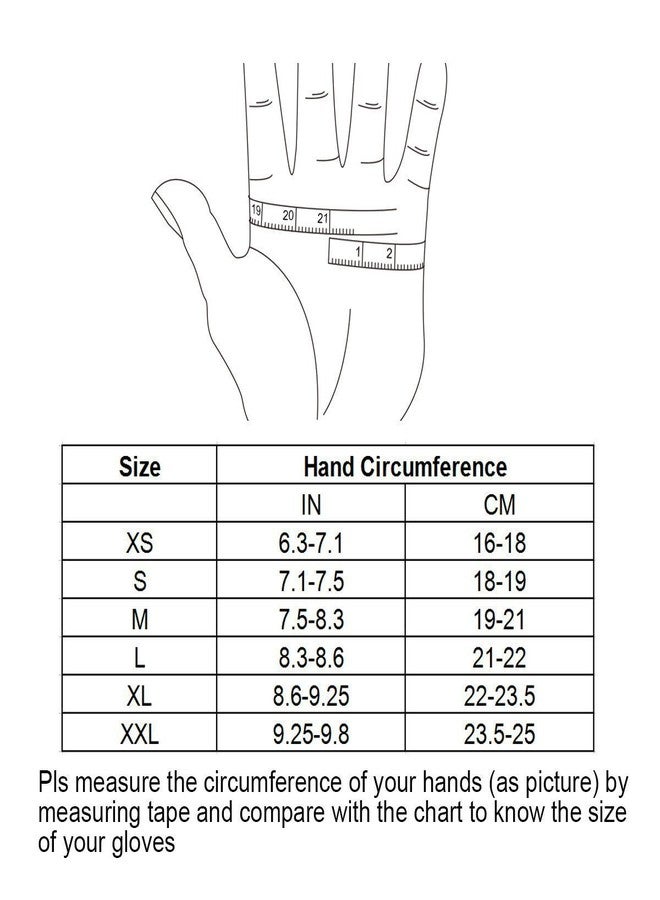 Strauss Comfort Velvet Cut Finger Gloves, Medium (Black) - Image 5