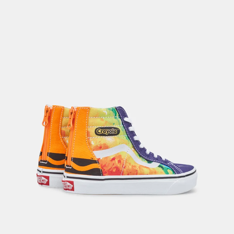 VANS Kids’ x Crayola Sk8-Hi Zip Unisex Shoe (Younger Kids)