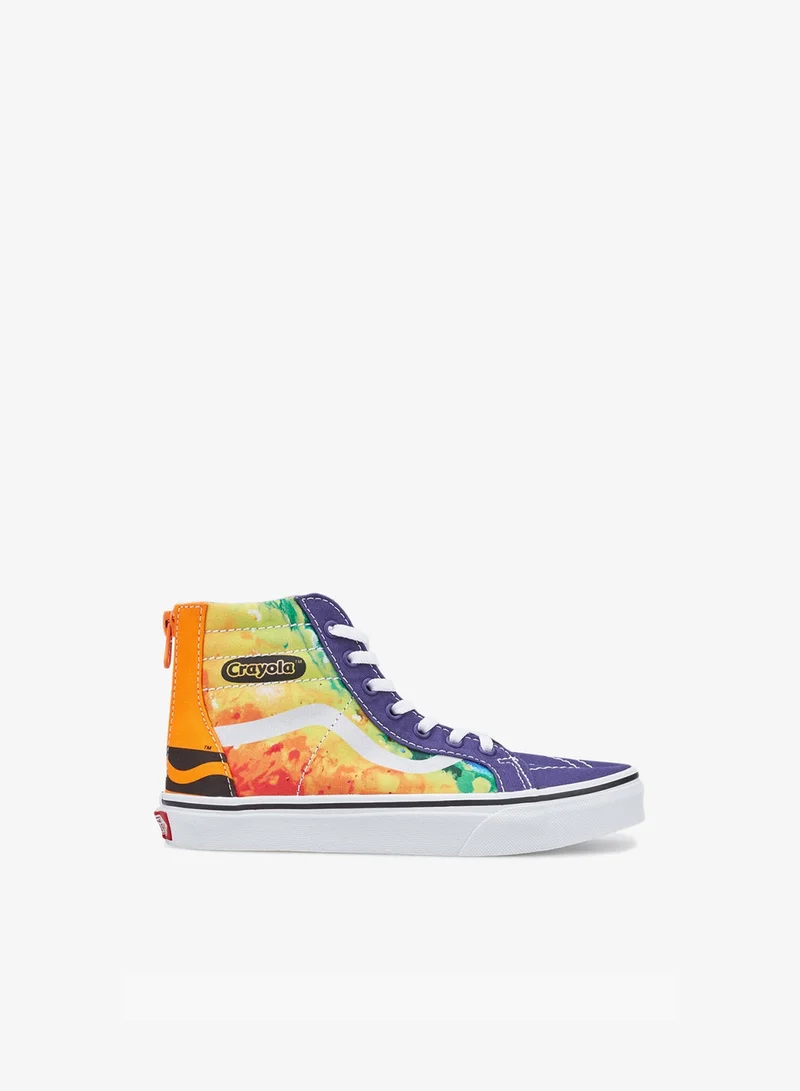 VANS Kids’ x Crayola Sk8-Hi Zip Unisex Shoe (Younger Kids)