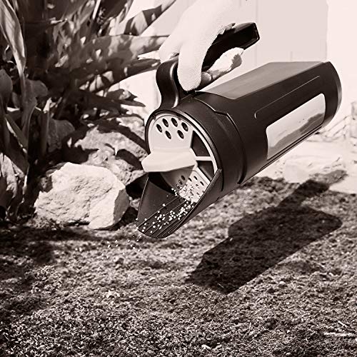 TIPU Hand Spreader Shaker, Handheld Spreader for Grass Seed, Fertilizer & Earth Food, Snow Salt, Ice and Snow Melt - Multiple Adjustable Opening Sizes for All Purpose- Up to 80 Oz - Image 5