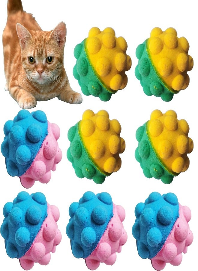 GINFH Cat Foam Ball Cat Sponge Ball Toy Cat Soccer Ball Toy (Interesting bulging Soft Ball) - Image 4