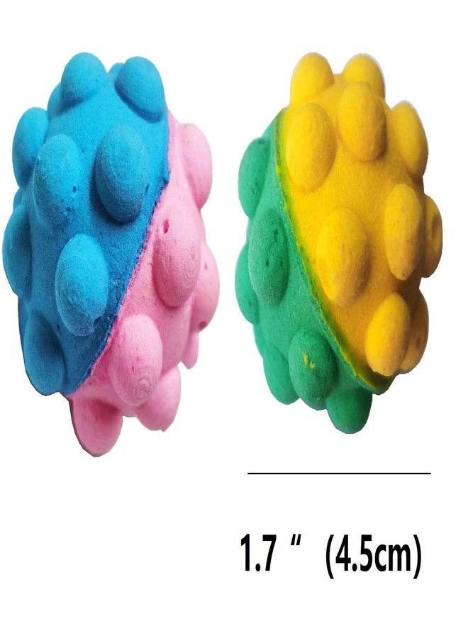 GINFH Cat Foam Ball Cat Sponge Ball Toy Cat Soccer Ball Toy (Interesting bulging Soft Ball) - Image 2