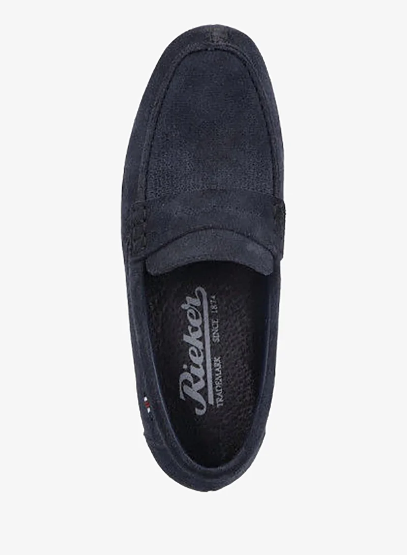 Rieker Blue Rieker Mens Casual Shoes 09050-14 Samtcalf Blue 116-1071 for Men | Best Price UAE