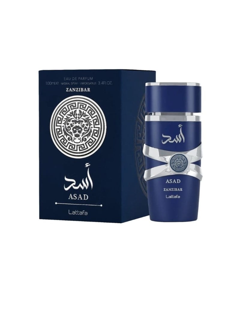 Lattafa Asad Zanzibar Eau De Perfume 100ml - Image 3