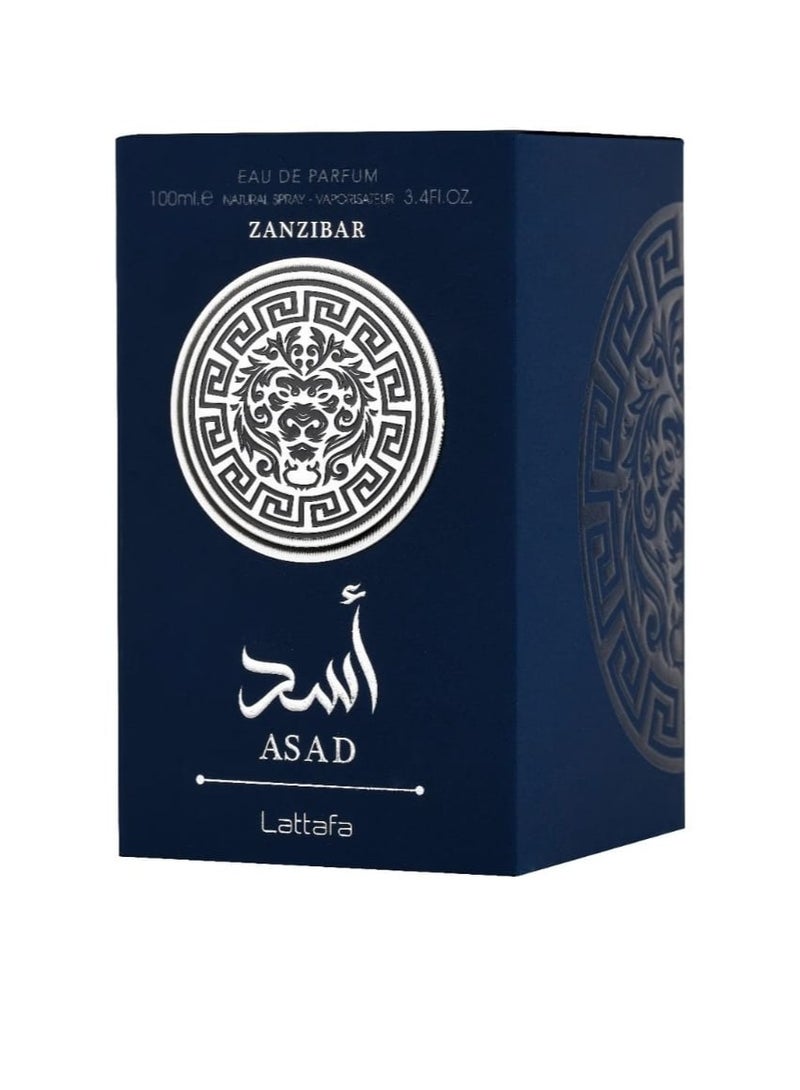 Lattafa Asad Zanzibar Eau De Perfume 100ml - Image 2
