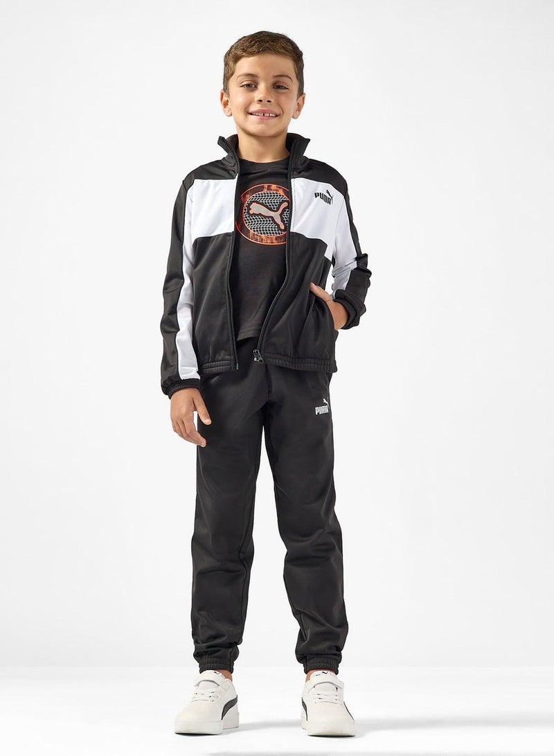 PUMA Colorblock Tracksuit - Image 1