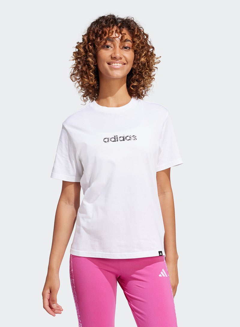 Adidas Camo Linear Graphic T-Shirt  - Image 1