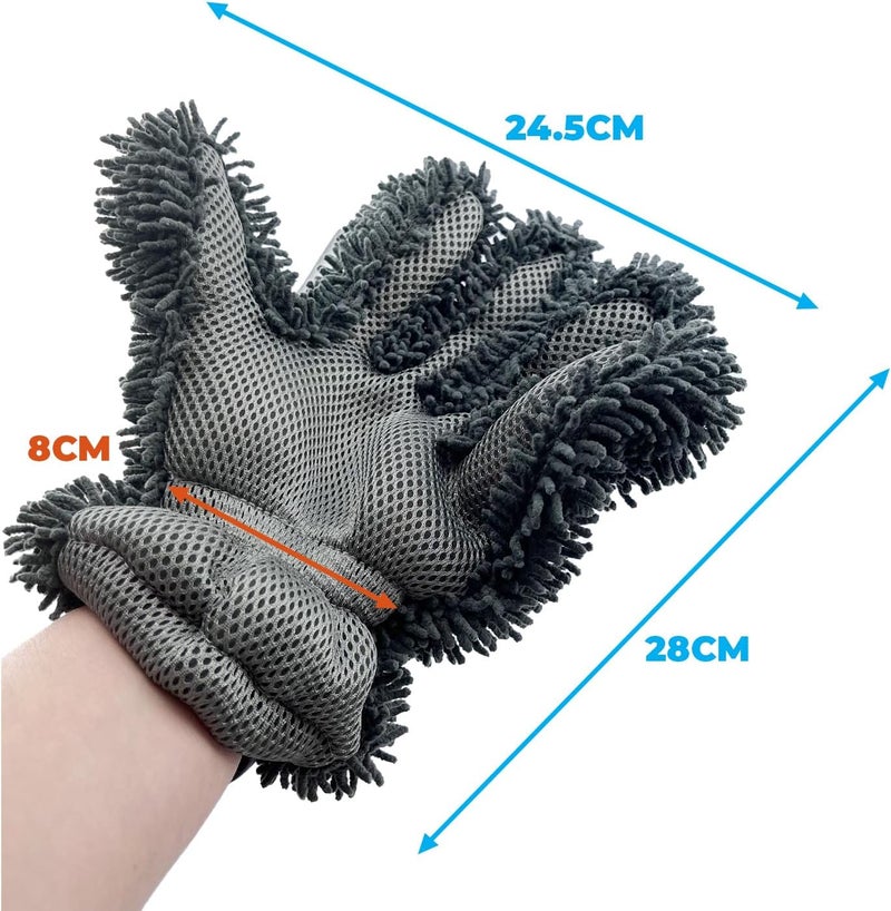 Simply Auto Microfibre Wheel Cleaning Glove - Highly Absorbent - Image 3
