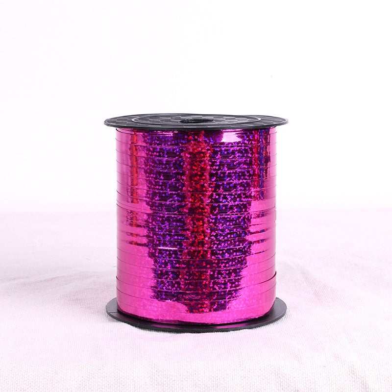 250 Yards Ribbon Laser 5Mm Festival Activity Layout Laser Balloon Decoration Balloon Rope Ribbon - Image 1
