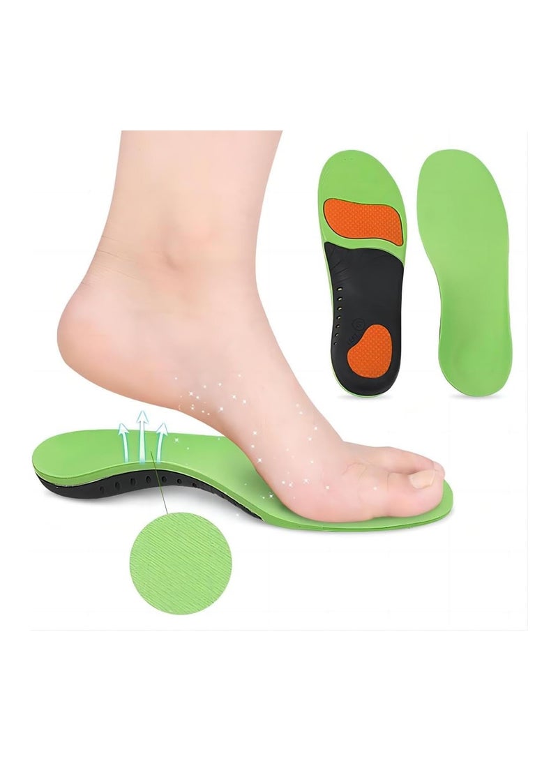 RATSAW Insoles Arch Support Flat Feet Orthotics Inserts Heavy Duty Support Gel Insoles Shock Absorption Cushioning Function Insoles Feet Pain Soft Sole Plantar Fasciitis For Men and Woman L men 11-12.5 - Image 3