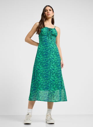 Floral Print Midi Dress - pzsku/ZF818D3D9EEE25E7A7AD8Z/45/1746233112/0b41a4ec-9029-4f2d-92fa-46b223c695be
