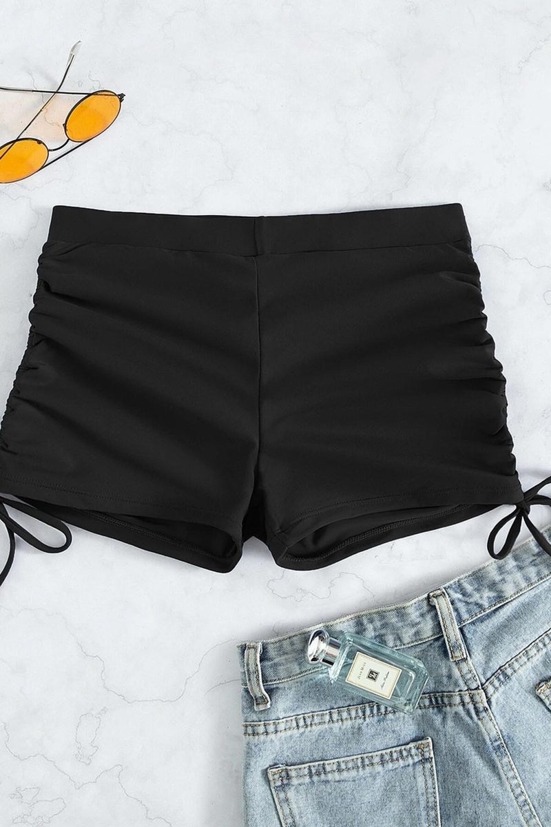 Angelsin Side Adjustable Drawstring Swim Shorts  - Image 3