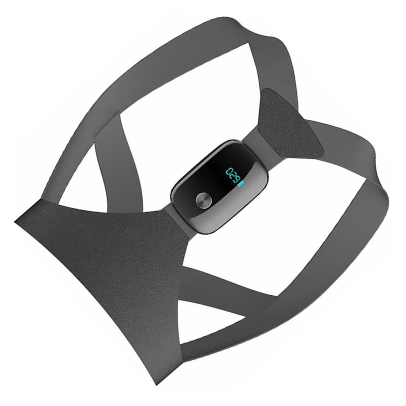 Posture Corrector With Vibration Reminder Back Brace For Adults Black - Image 2